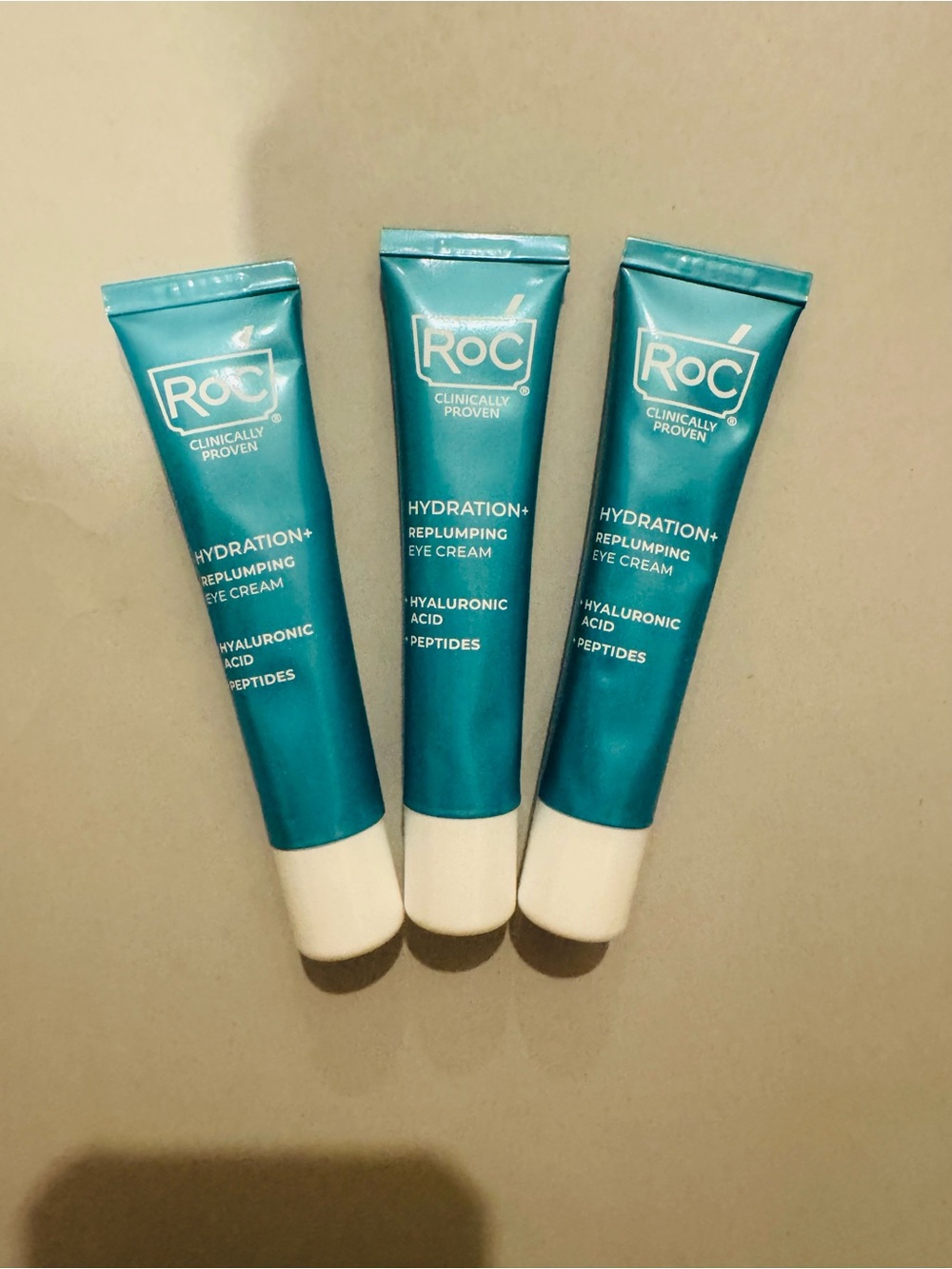 RoC Hydration+ Replumping Eye Cream 3 Pack